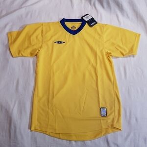 Umbro yellow youth large